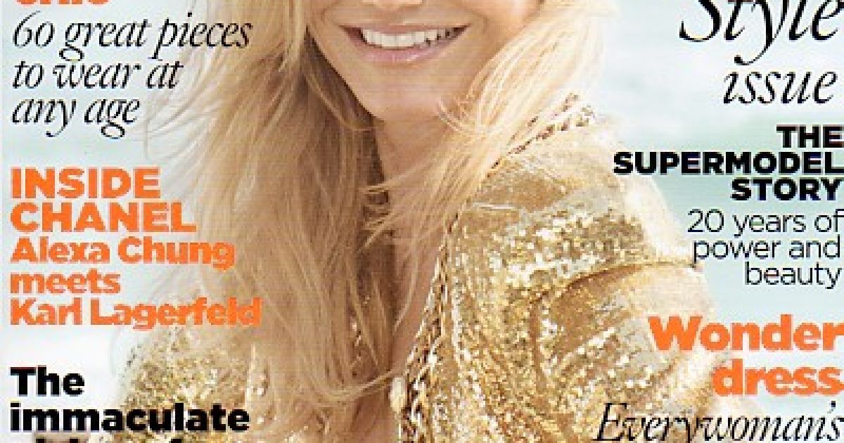 Камерон Діаз знялась для Vogue / © vogue.ru