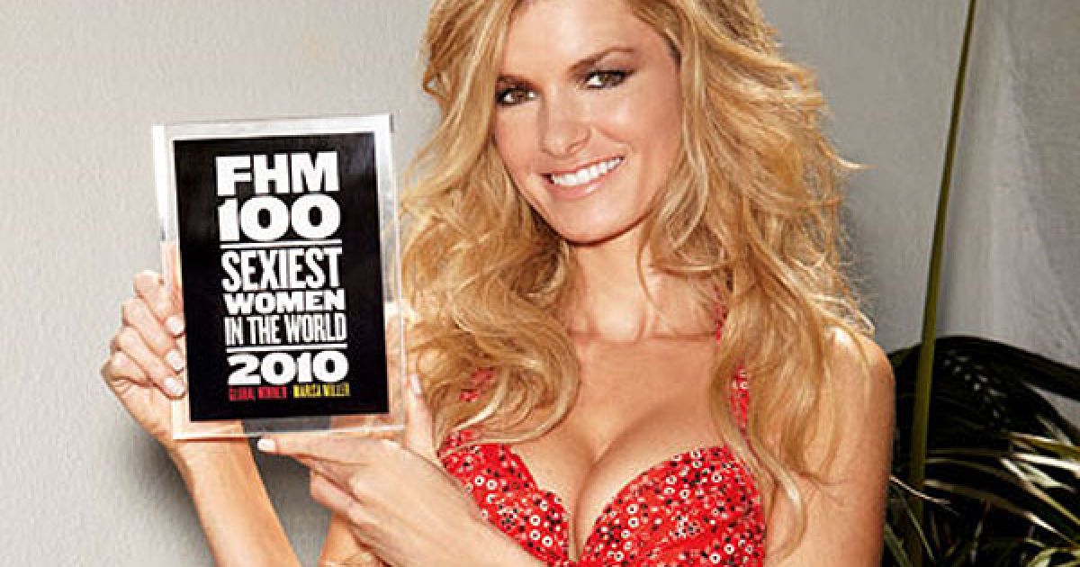 Цього року перше місце дісталося відомій американській моделі Марісі Міллер, яка протягом усього року радували чоловіків своїми відвертими фотосесіями. / © fhm.com