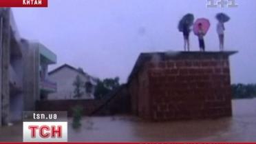 Китай затопило