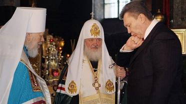 Московський патріарх і Янукович помолилися за Україну