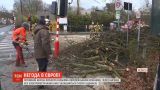 В Европе свирепствует разрушительный ураган