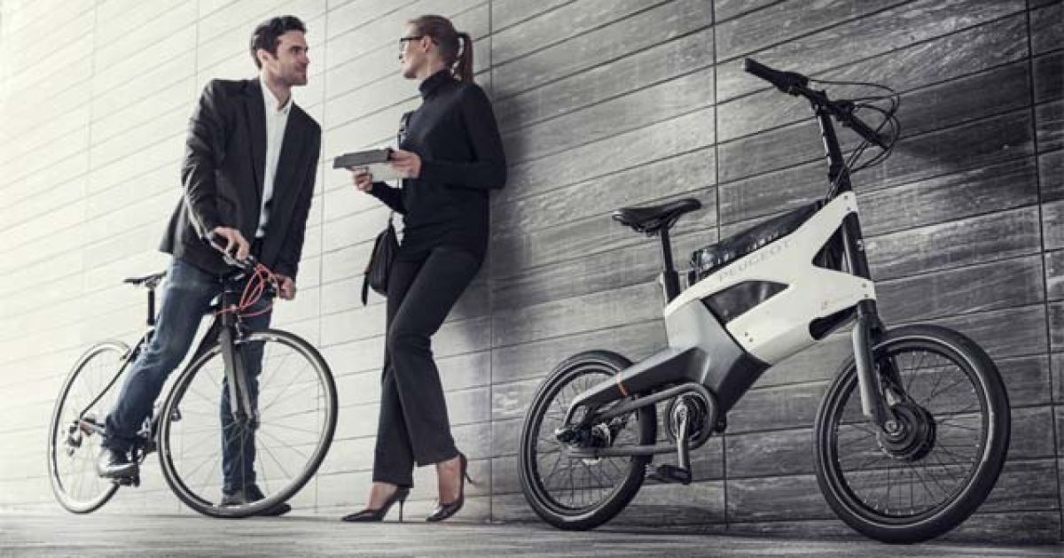 Peugeot презентовала гибридный велосипед
