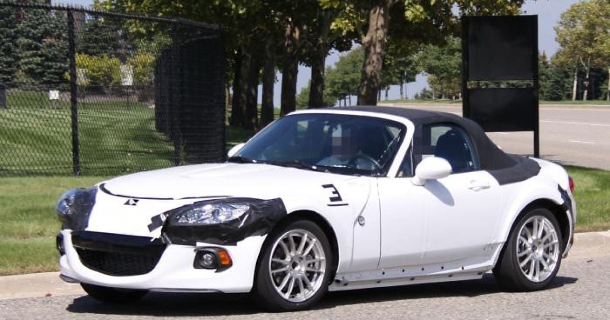 На тестах был замечен прототип новой Mazda MX-5