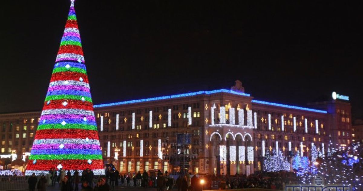 фото: Владимир Гонтар / Киев. Новогодняя елка 2011