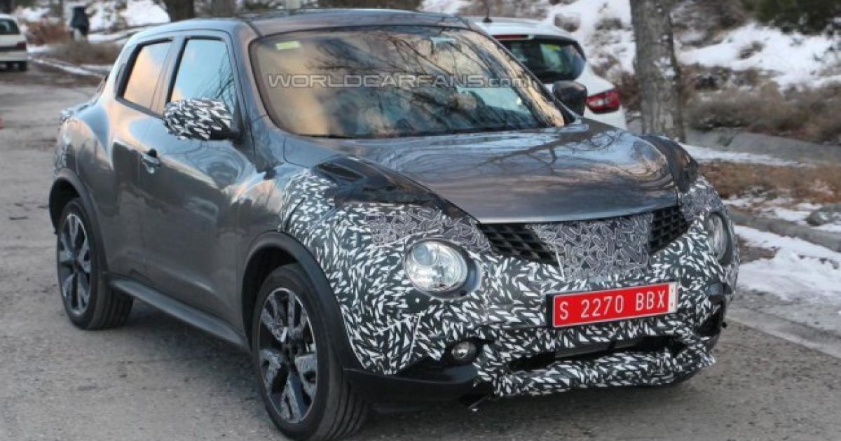 Nissan приступил к тестам рестайлингового Juke