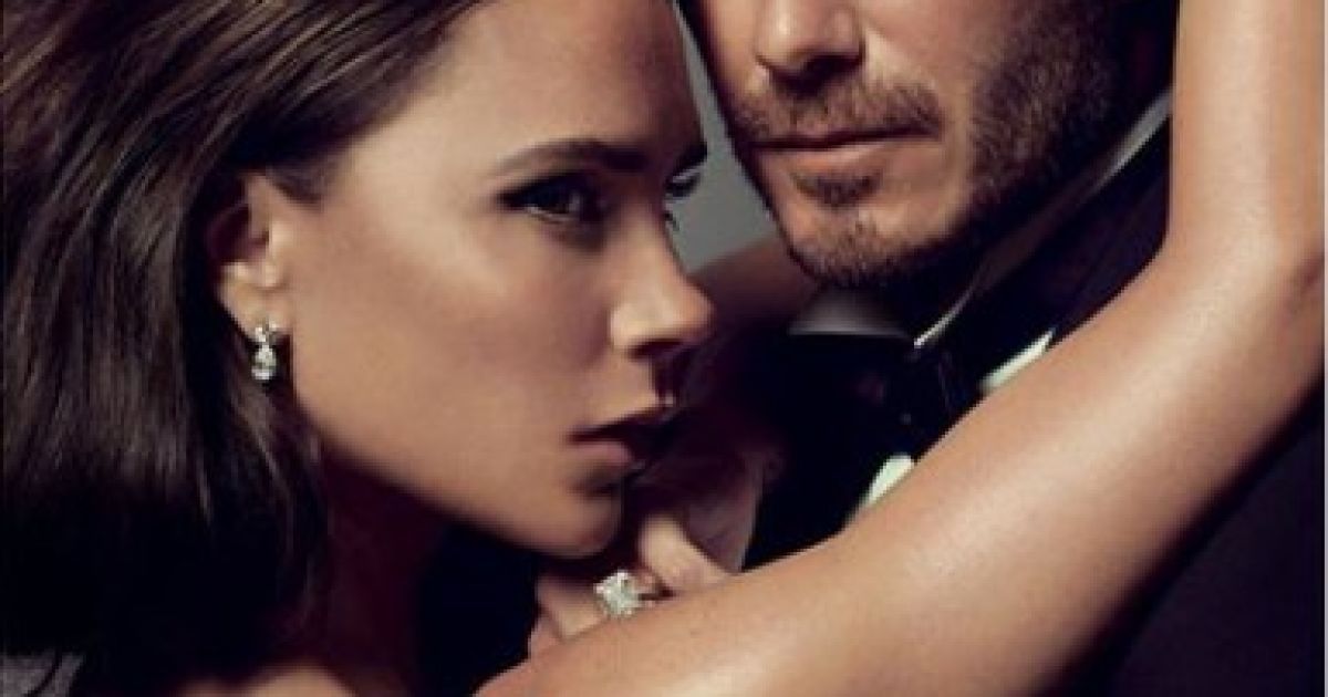Виктория и Дэвид Бекхэм в фотосессии Vogue Paris