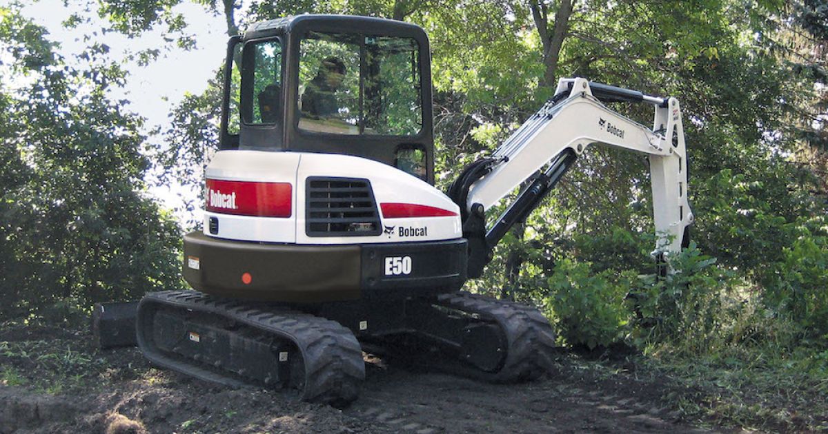 Bobcat произвел модернизацию мини-экскаваторов