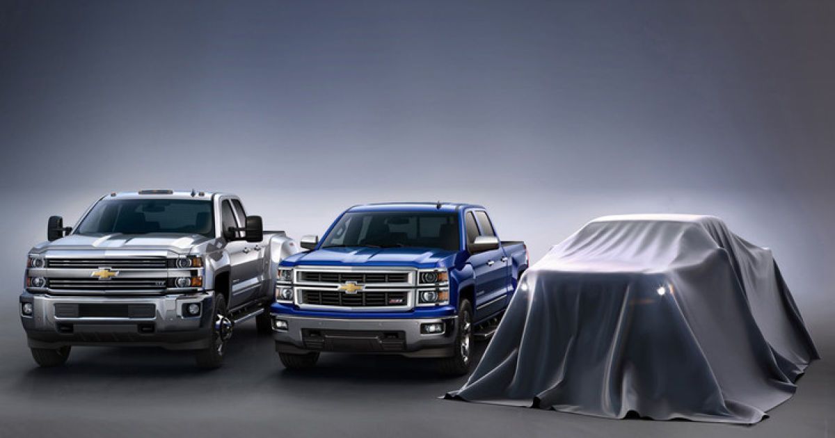 Chevrolet представила тизер "совершенно нового" пикапа Colorado