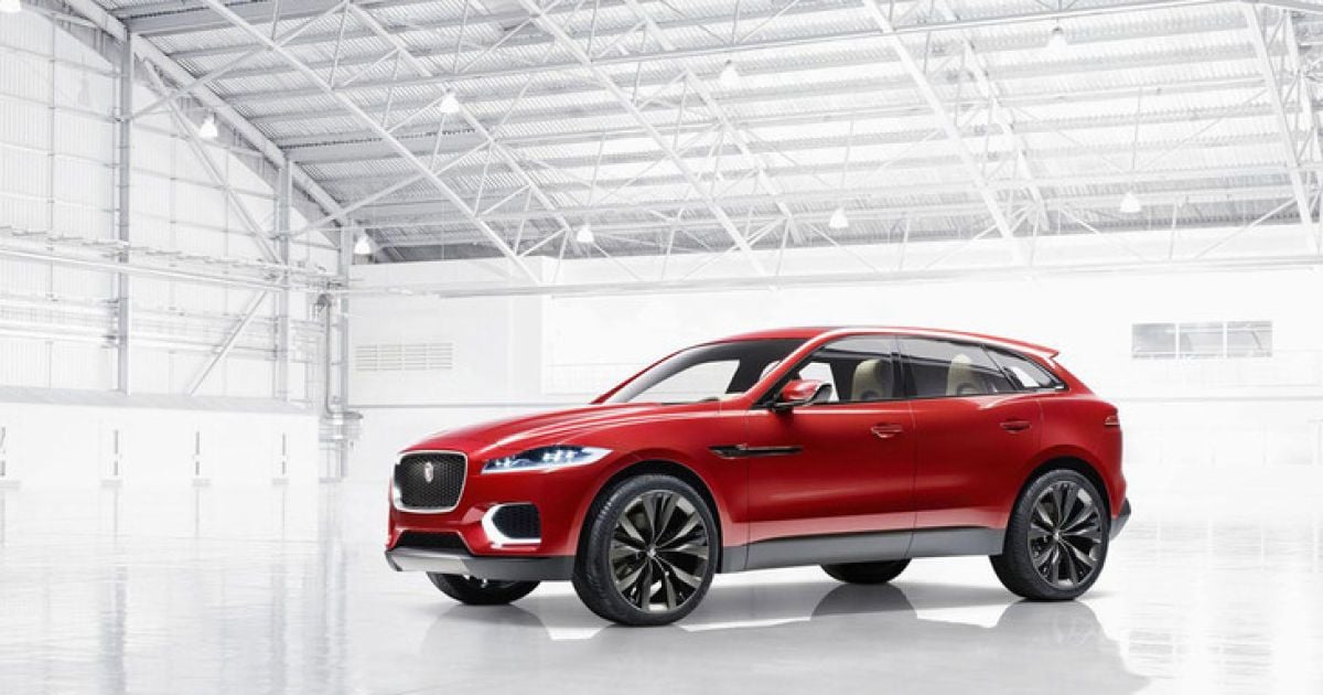 Jaguar показал в Брюсселе концепт C-X17 в новом цвете