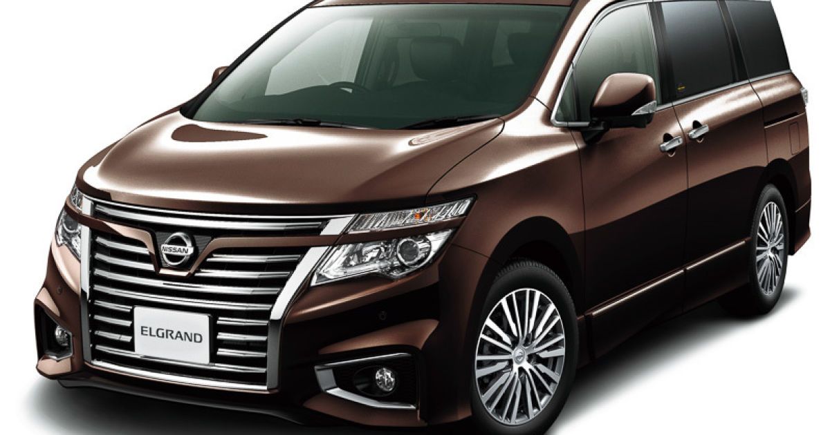 В Японии стартуют продажи обновленного Nissan Elgrand