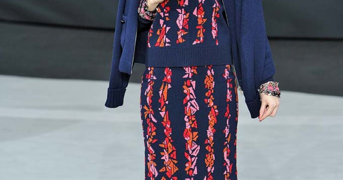 Chanel прет-а-порте сезона осень-зима 2013-2014 / © East News