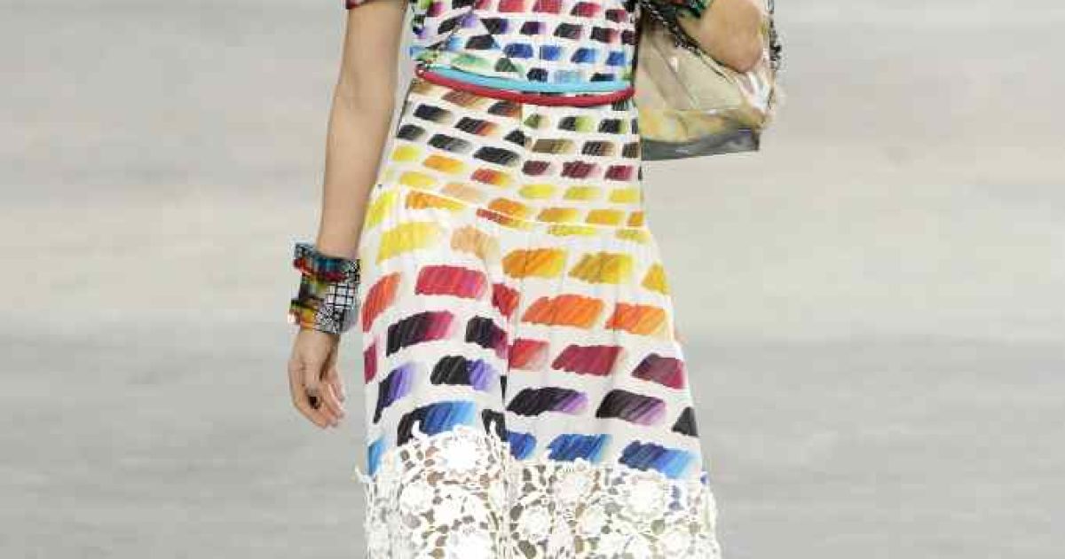 Коллекция Chanel прет-а-порте сезона весна-лето 2014 / © East News