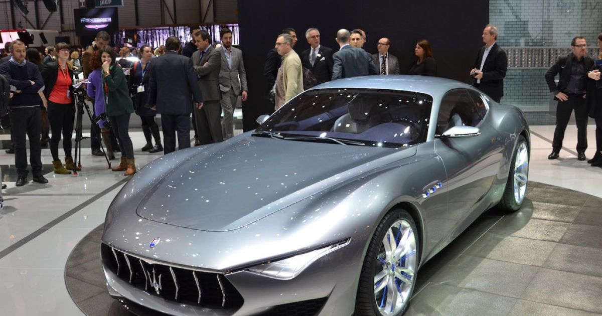 Maserati привезла на Женевский автосалон концептуальное купе Alfieri