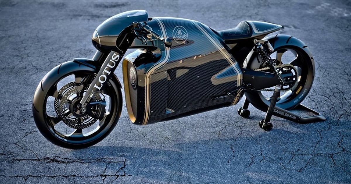Kodewa представила эксклюзивный мотоцикл Lotus C-01 — Новости