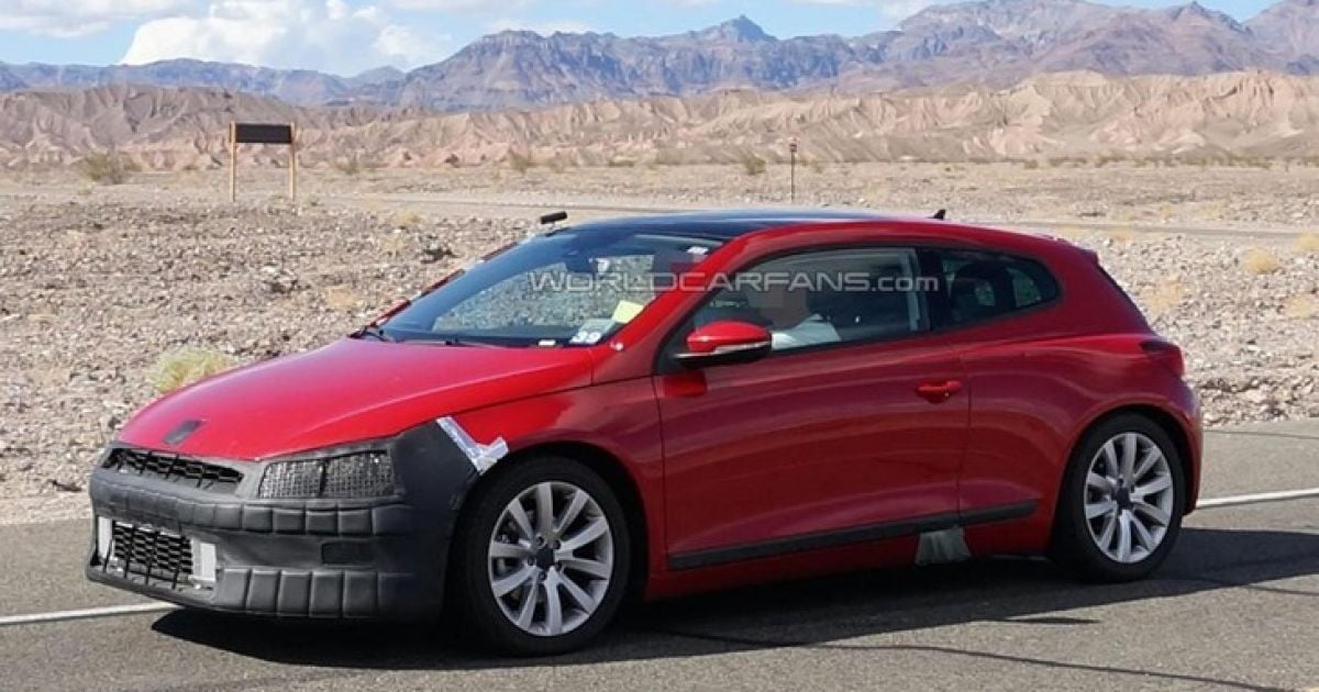 В Женеве Volkswagen представит рестайлинговый Scirocco