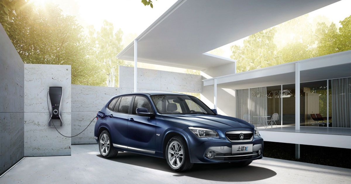 BMW и Brilliance представили в Гуаньчжоу электрический кроссовер