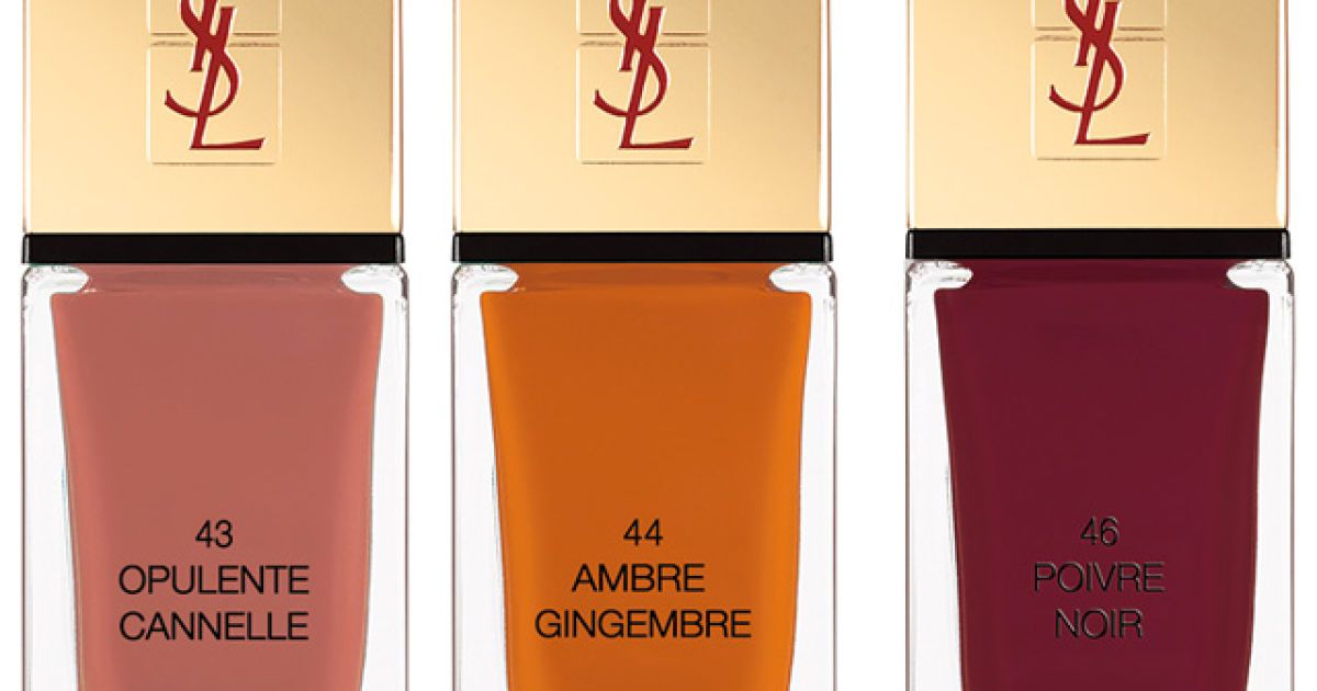 Новогодняя коллекция лаков от YSL