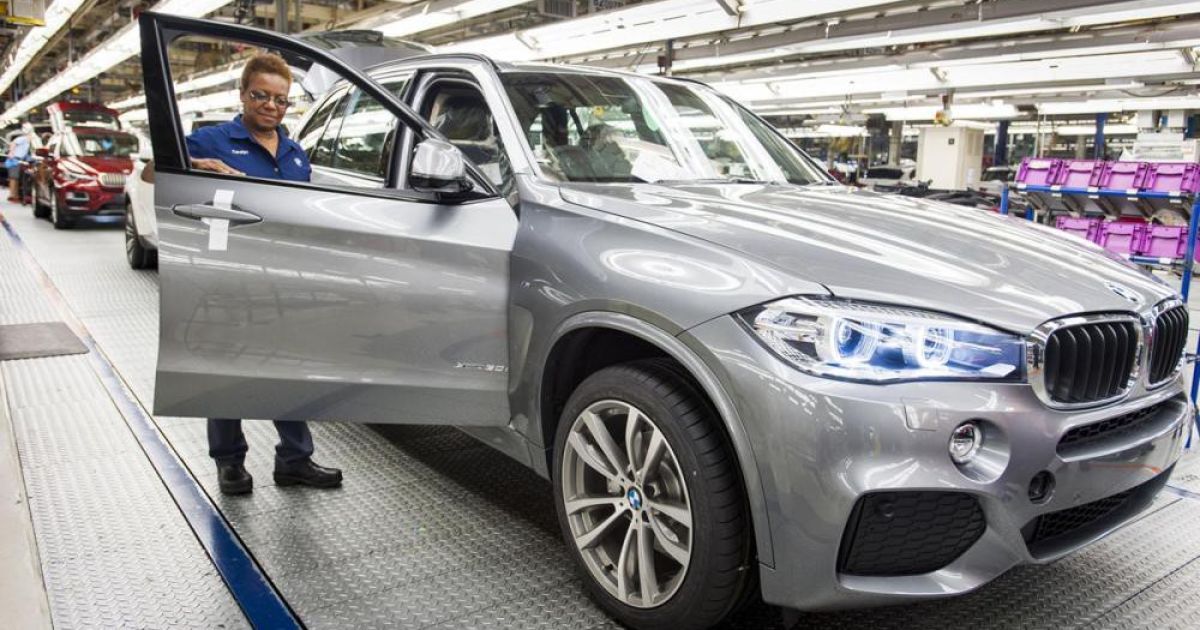 Новый BMW X5 сошел с конвейера