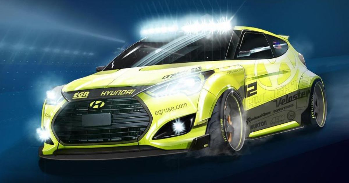 Hyundai построила трековый вариант Veloster Turbo