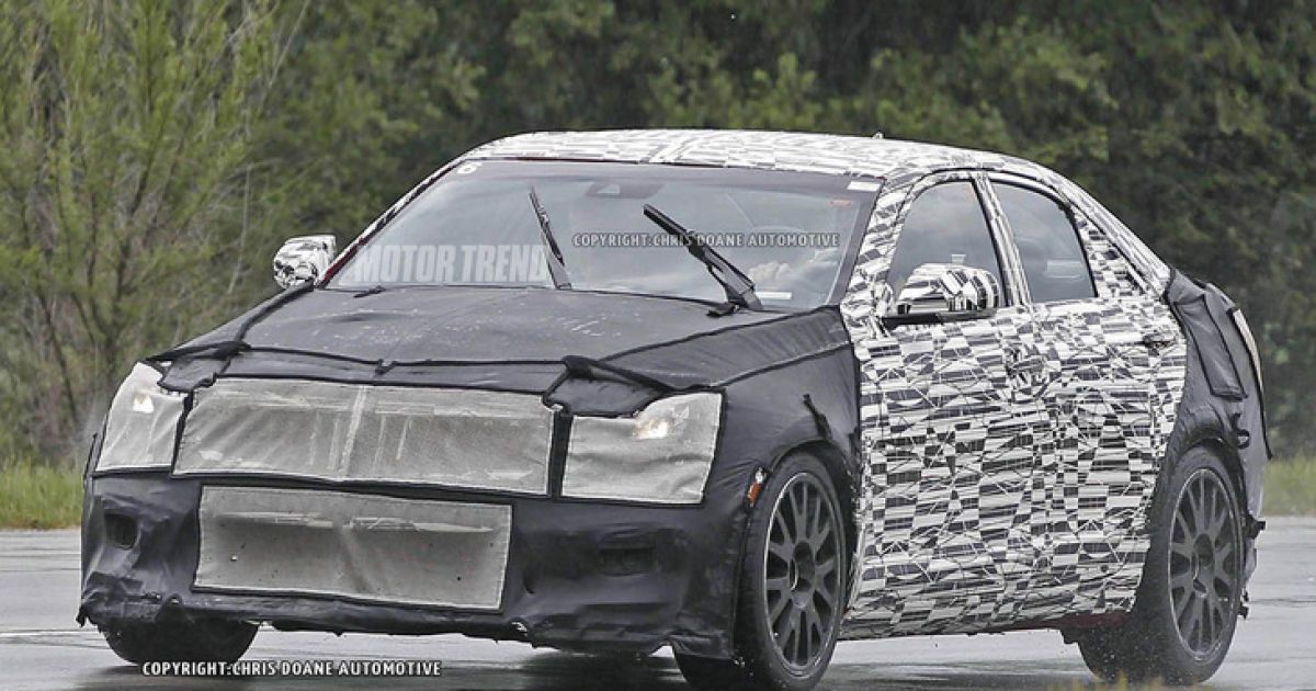 Cadillac готовит "заряженную" модификацию седана ATS