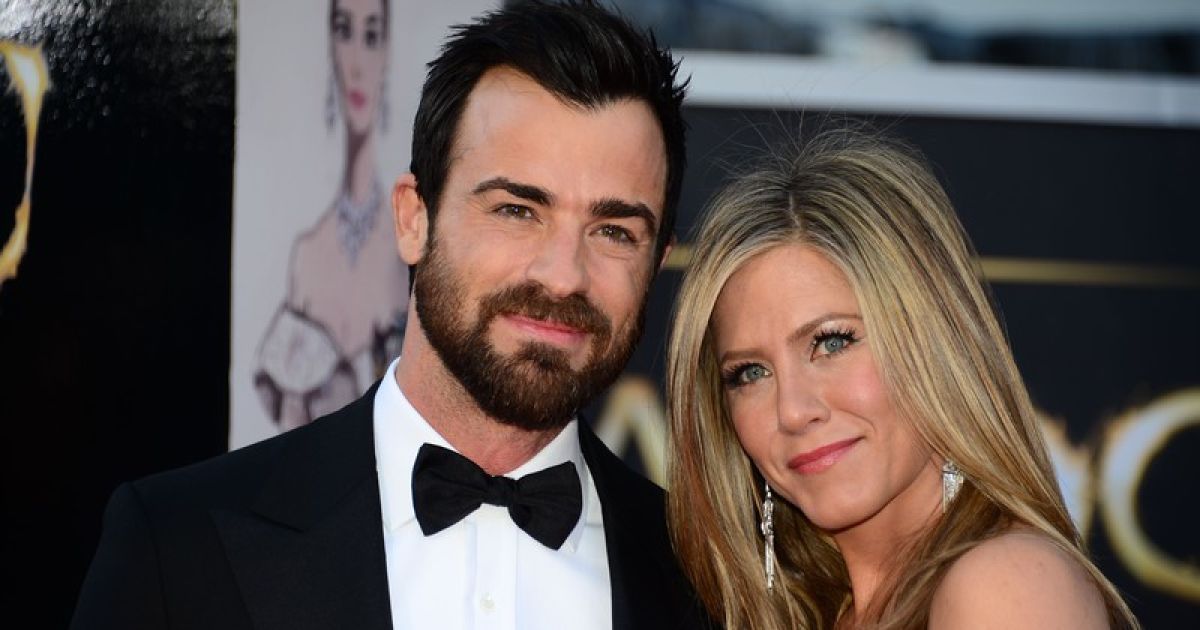 Джастин Теру и Дженнифер Энистон