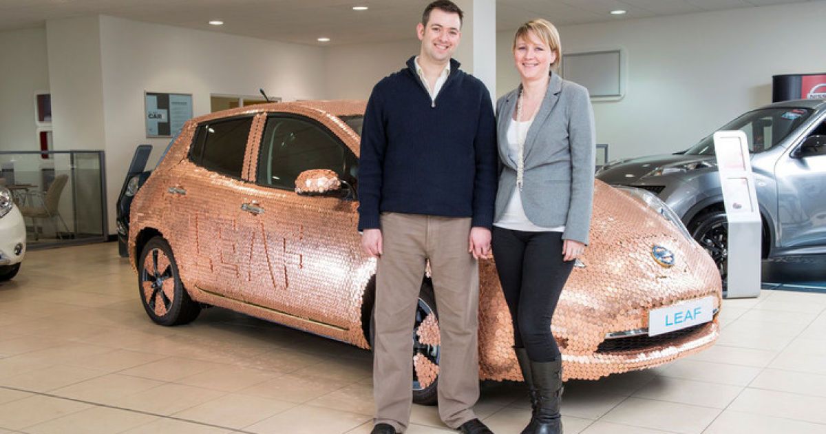 Nissan презентовал уникальную версию электрокара Leaf