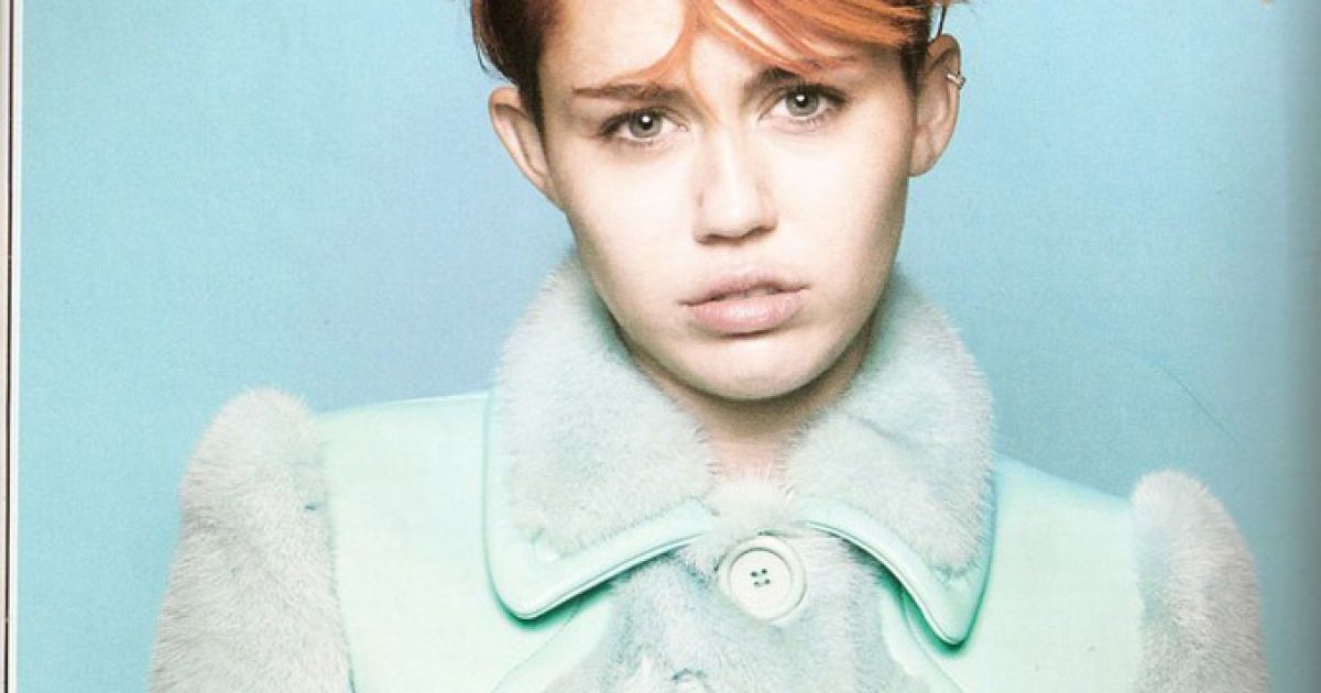 Майли Сайрус в глянце