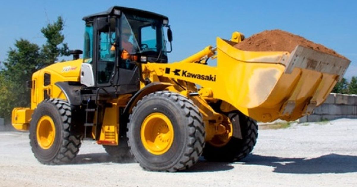 Kawasaki пополнила линейку фронтальных погрузчиков