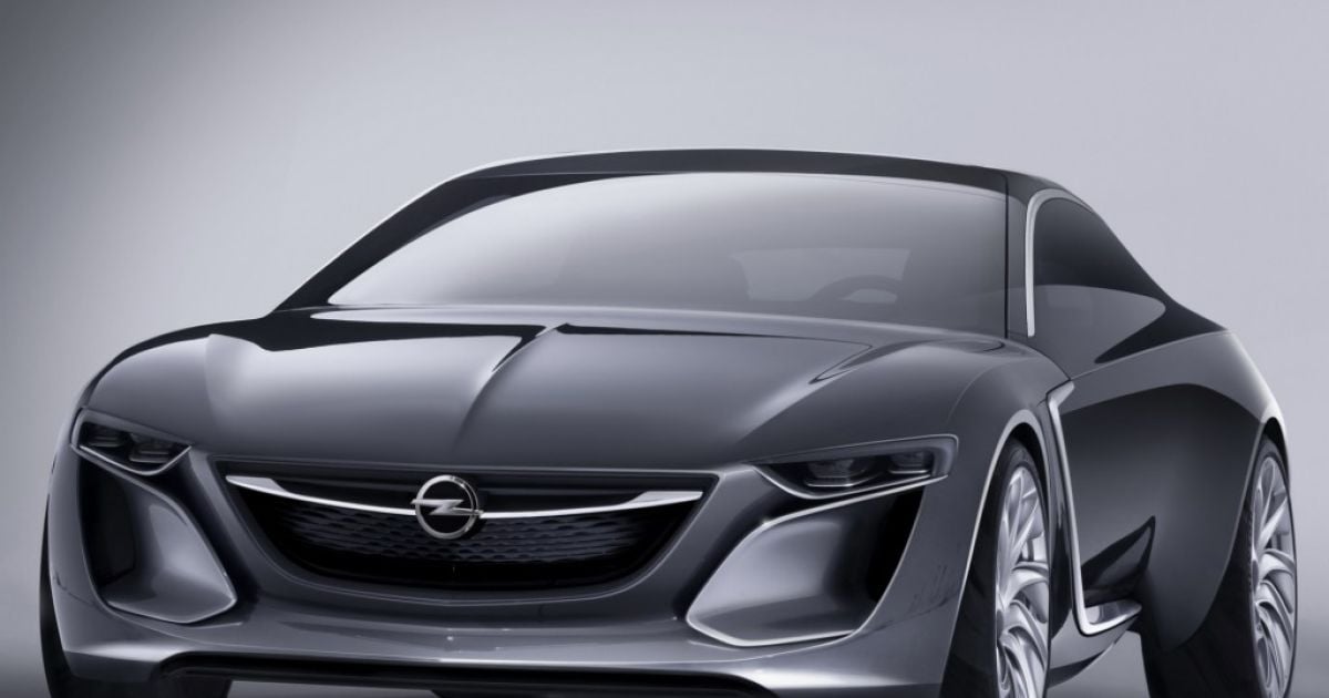 В Сети появились новые изображения концепта Opel Monza