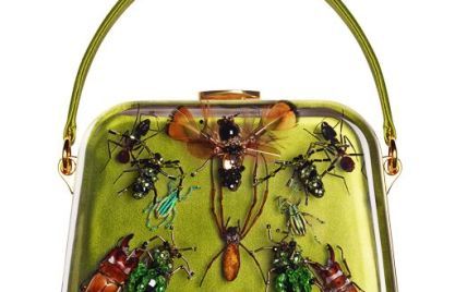Сумки с принтами насекомых от Prada
