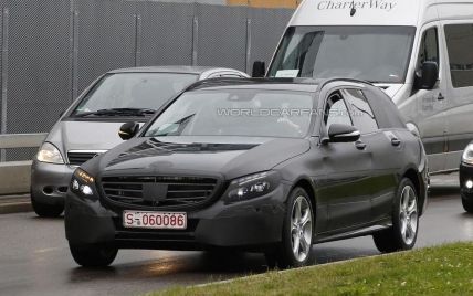 Фотошпионы "поймали" универсал Mercedes C-класс