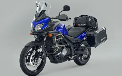 Suzuki выпустила туристический набор для мотоцикла V-Strom 650