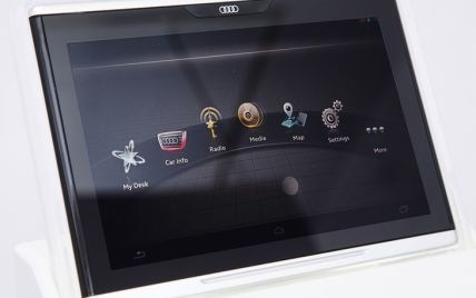 Audi оснастит свои авто планшетами