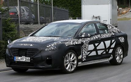 Hyundai начал тестировать новую Sonata