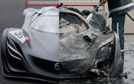 Журналисты Top Gear сожгли уникальный прототип