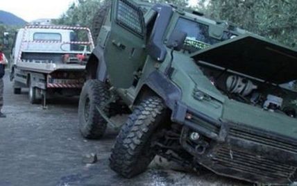 Турецкий бронеавтомобиль пострадал во время испытаний