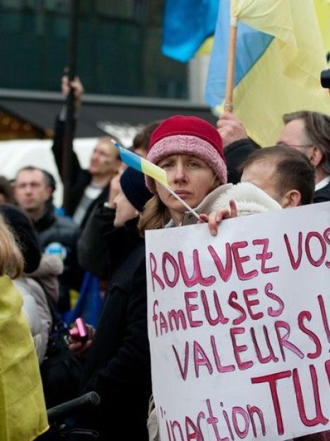 Протест в Брюсселе / © East News