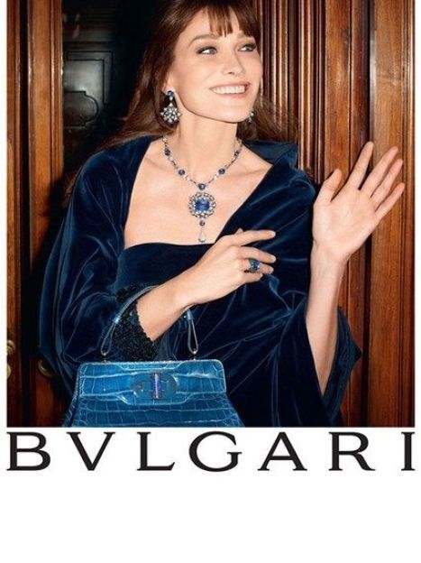 Карла Бруни в рекламе Bulgari / © 