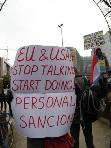 Протест в Брюсселе / © East News