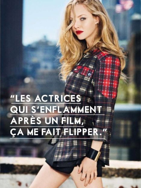 Аманда Сейфрид в фотосессии Glamour France / © 