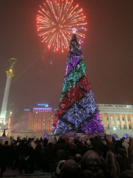 Киев. Новогодняя елка 2009 / © УНІАН