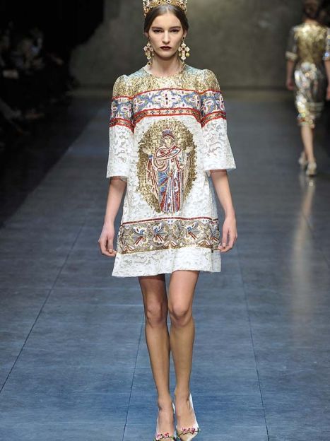 Dolce&Gabbana прет-а-порте сезона осень-зима 2013-2014 / © East News