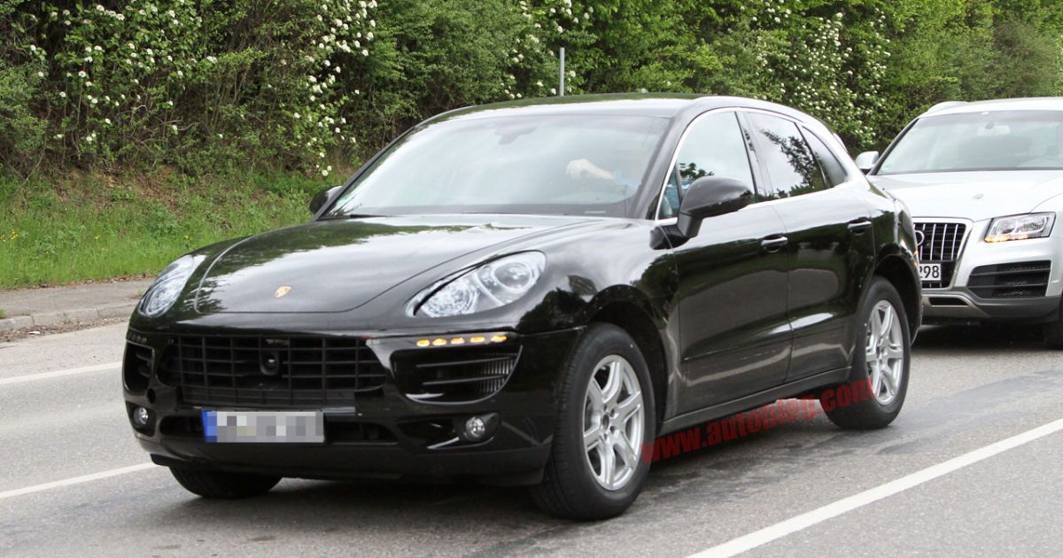 Шпионы поделились первыми фотографиями Porsche Macan