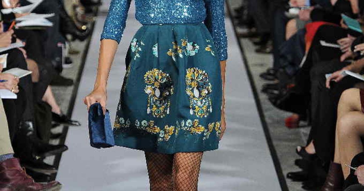 Oscar De La Renta прет-а-порте сезона осень-зима 2012-2013 / © East News