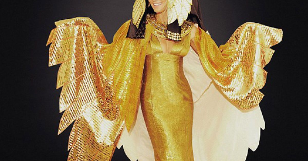 Хайди Клум в костюме Клеопатры