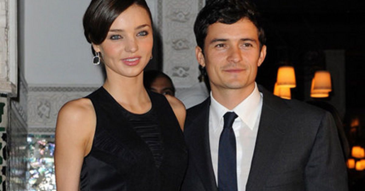 Миранда Керр и Орландо Блум