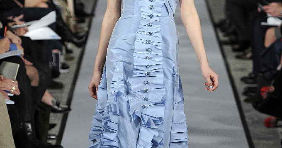 Oscar De La Renta прет-а-порте сезона осень-зима 2012-2013 / © East News