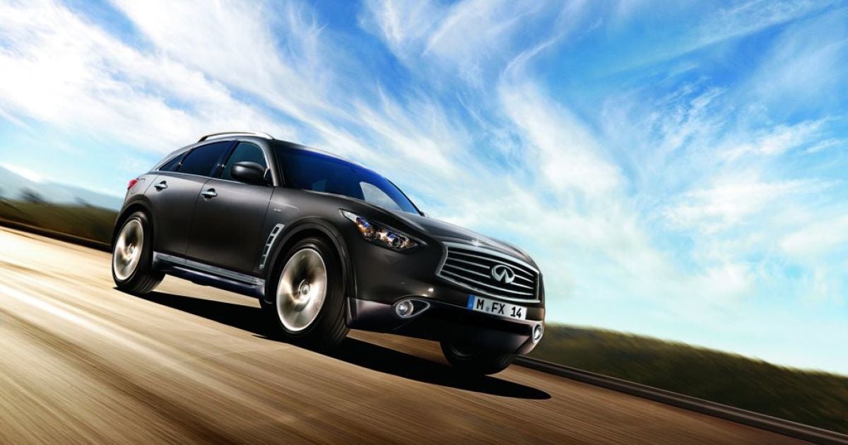 В Украину приехал дизельный Infiniti FX30d