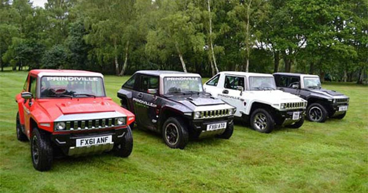 Британское ателье построило электрический мини-Hummer