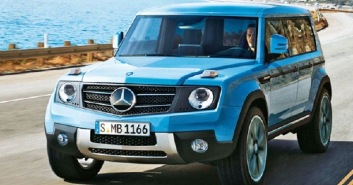 Новый Mercedes GLG – варианты внешнего вида